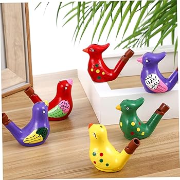 Amazon.co.jp: Totority 鳥の笛のおもちゃ 10個 水入り